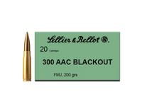 Sellier & Bellot .300Blk 200gr Subsonic FMJ 20rd