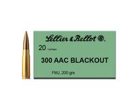 S&B .300 Blackout 200gr Sub Sonic FMJ 20rd