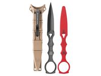 Benchmade SOCP Dagger 3.22" Fixed Knife, Black w/ Sand Sheath & Trainer