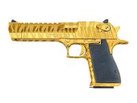 Desert Eagle .44MAG TI Gold Tiger Stripe