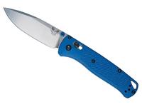 Benchmade Bugout 3.24" AXIS Folding Knife, Blue Grivory