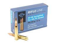 PPU RifleLine .30-06 Springfield 150gr M1 Garand FMJ 20rd