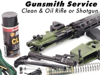 Gunsmith Service: Clean & Oil Rifle/Shotgun
