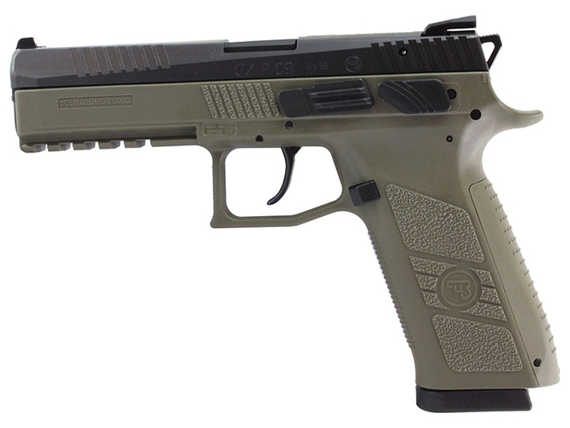CZ P-09 Duty 9mm 19rd ODG Pistol 89268