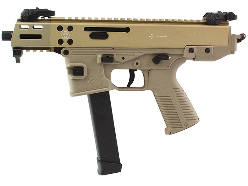 B&T GHM9G Compact 9mm 4.3" TB 33+1 FDE Glock Mag Compatible MLOK GHM9
