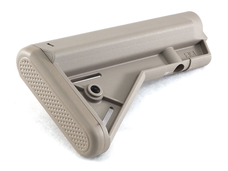 B5 Systems BRAVO Fixed Carbine Stock, FDE