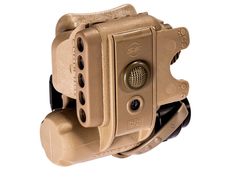 実物　SureFire HL1-C-TN タン　ヘルメットライト　赤/白　IR Surefire HL1 Helmet Light, White/Red/IR, Tan