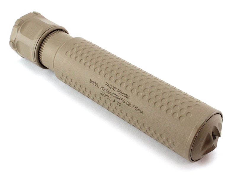 Knight's Armament QDC CRS PRG 7.62 Suppressor, FDE