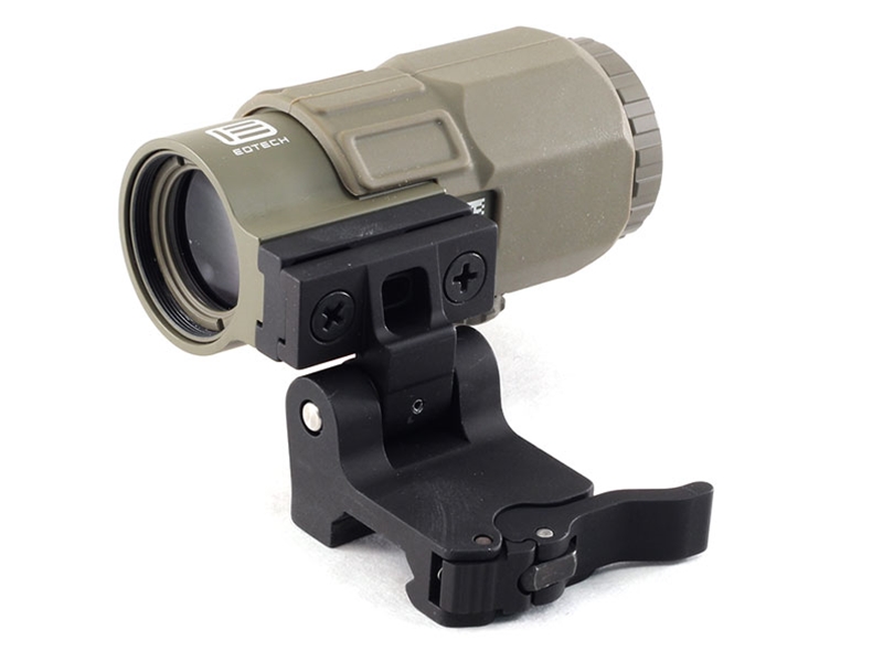EOTech G45.STS 5X Micro Magnifier w/ Shift to Side Mount, Tan