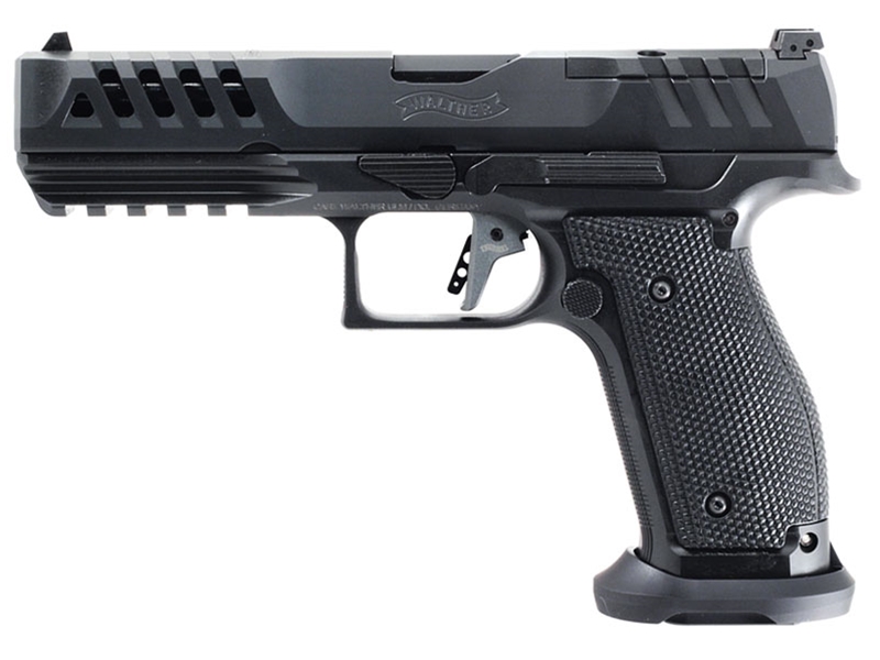 Walther PDP SF Match 9mm 5" 18rd Pistol, Black