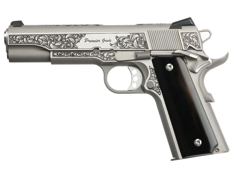 □モールド□バイソン□１９１１年・米国輸出□２７cm◇オールドノリタケ◇ Springfield 1911 Garrison .45ACP 5