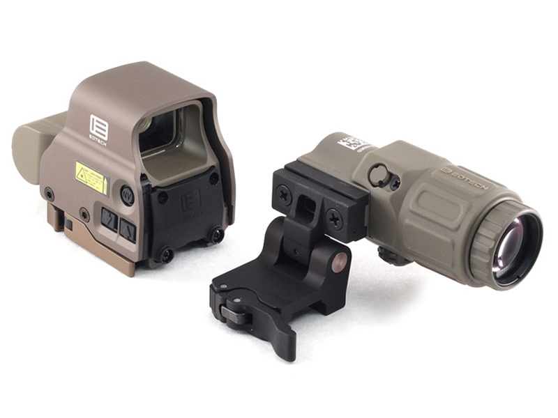 EOTech HHS VIII - EXPS3-0 Sight w/ G33.STS Magnifier, Tan - RSR