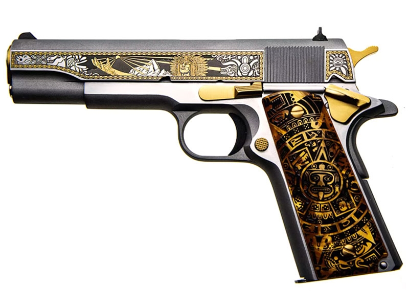 Colt 1911 Classic Inti Sun God .38 Super 5