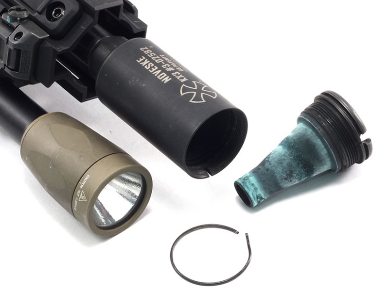 Noveske KX3 Flaming Pig Flash Suppressor, 5.56/.223 (1/2-28)