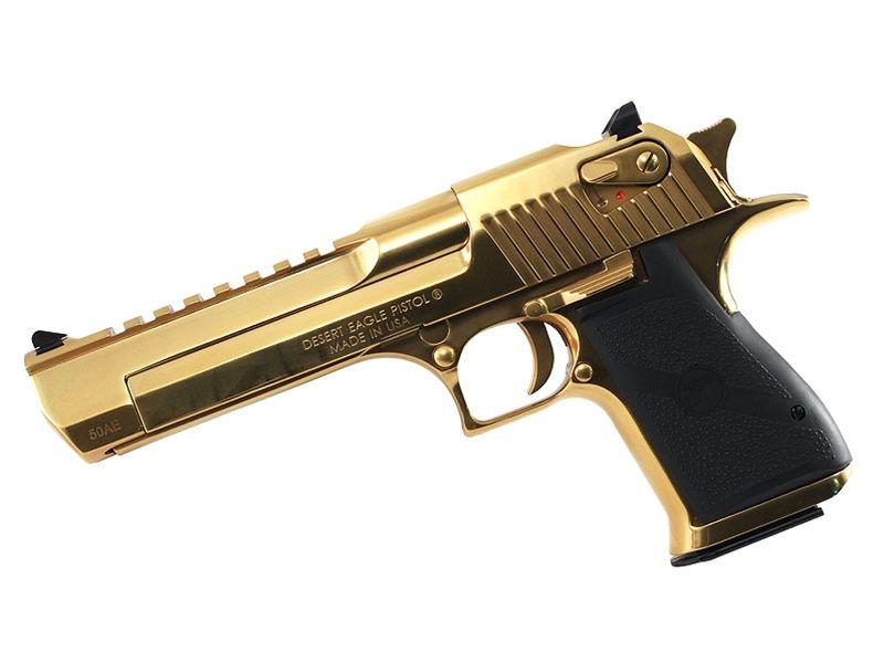 MGM Desert Eagle Mark XIX .50 AE Titanium Gold.
