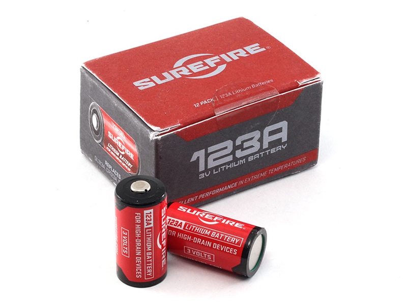 Electronics Consumer Store SF12-BB Surefire 12 Pack Boxed 123A Lithium Batteries Model