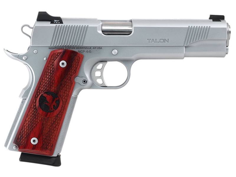 Nighthawk Custom Talon Hard Chrome w/ Magwell .45ACP CA