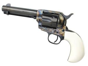 Taylor's & Co 1873 Cattleman Birdshead Ivory 4.75" .357 Mag SA Revolver