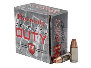 Hornady Critical Duty 9mm +P 124gr FlexLock 25rd