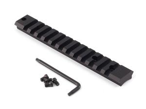Warne Mountain Tech 0 MOA Scope Base, Ruger American - Short Action