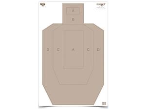 Birchwood Casey Eze-Scorer 23"x35" BC IPSC Practice Paper Target, 1pk