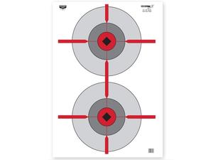 Birchwood Casey Eze-Scorer 23"x35" Double Bulls-Eye Paper Target, 1pk