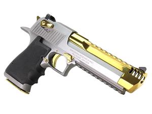 Desert Eagle .50AE 7rd 6" Stainless/Titanium Gold Pistol