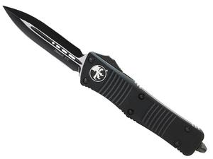 Microtech Knives Troodon Tactical D/E Black 3" Black Blade