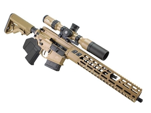 Sig Sauer SIG716G2 SDMR 16" Coyote Rifle W/ Tango6 3-18x44mm - CA Featureless