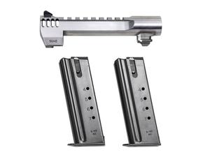 MRI Desert Eagle Mark XIX .50AE Kit w/ 6" IMB Barrel & Magazine 2 Pack, Brushed Chrome