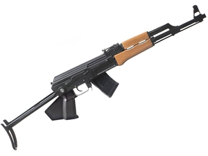 Arsenal SAS M-7 Classic Milled Under Folder 7.62x39 16" Rifle, Blond Wood - CA Featureless