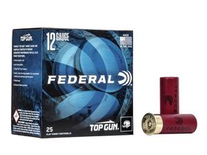 Federal Premium Top Gun Target Shells - 12GA 2 3/4" 7.5 Shot 1 1/8oz