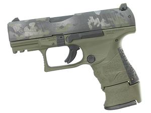 Walther PPQ SC 9mm Ranger Green Frame Camo Slide 15rd Pistol