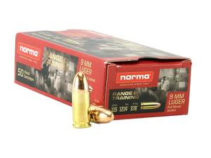 Norma Range & Training 9mm 115gr 50rd