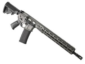 LWRC DI Tungsten Grey 5.56mm 16" Rifle MLok Target Rail