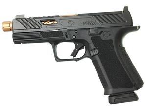 Shadow Systems MR920 Elite 9mm Pistol Black, Bronze Ti Barrel, Optic Ready TB