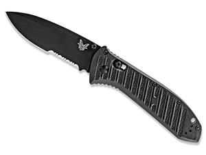 Benchmade Presidio II 3.72" Black Serrated Knife 570SBK-1