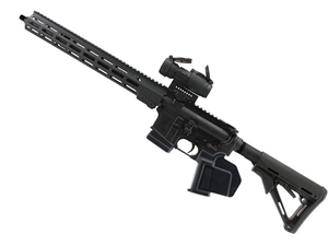 Geissele Duty 16" 5.56mm Rifle, Black/Aimpoint PRO, Patrol Rifle Optic - CA Featureless