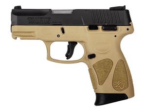 Taurus G2C 9mm Pistol Tan/Black 12+1 3.2" Pistol