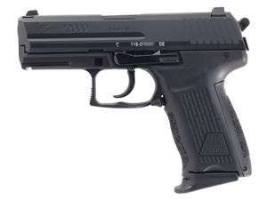 HK P2000 V3 DA/SA 9mm 3.66" Pistol, 2-13rd Mags