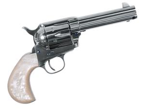 Uberti 1873 Single Action Cattleman Doc .357MAG 4.75" Full Nickel Plated Steel