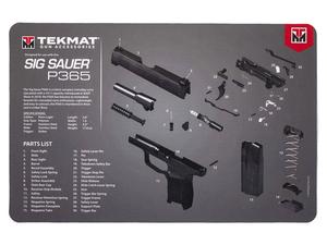 TekMat Sig Sauer P365 Gun Cleaning Mat
