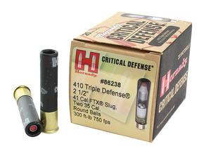 Hornady Critical Defense .410 2.5" Triple Defense 20rd