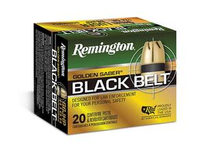 Remington Golden Saber Black Belt 9mm 124gr JHP 20rd