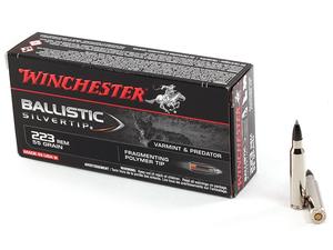 Winchester Silvertip .223REM 55gr Fragmenting Polymer Tip 20rd
