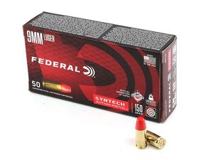 federal syntech 9mm luger ammo 147 grain training match tsj federal syntech 9mm luger ammo 147 grain training match tsj