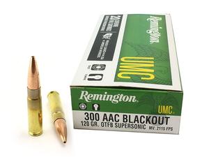 Remington UMC 300 Blackout 120gr OTFB 20rd