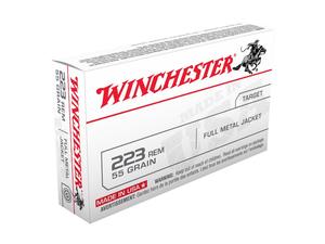 Winchester USA .223 Rem 55gr FMJ 20rd