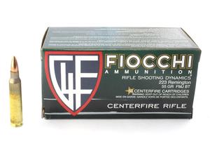 Fiocchi Shooting Dynamics .223 Rem 55gr FMJ 50rd