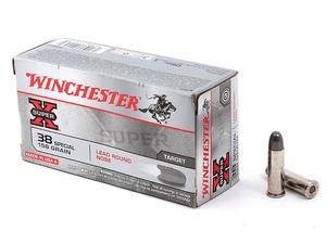 Winchester Super-X .38spl 158gr LRN 50rd